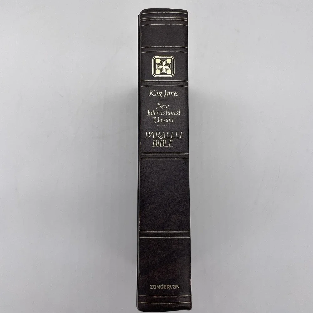 NIV/KJV Parallel Bible 1986 Third Printing Zondervan Bible Publishers‎ Hardcover